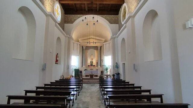 Monte Faito - Panoramica del Santuario di San Michele