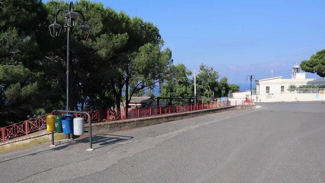 Capo Vaticano - Panoramica del faro