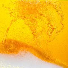 Obraz premium Beer bubbles