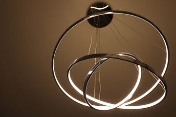 luxury led chandelier wall hanging