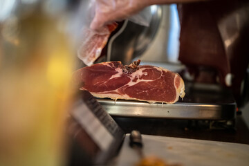 wine tasting in a tapas bar