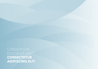 Horizontal light grey abstract background with graphic elements. Vector illustration.