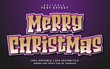 Merry Christmas Text Effect