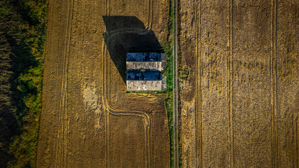 Barn in Field