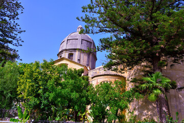 Fototapeta na wymiar the cathedral of Tropea Calabria Italy