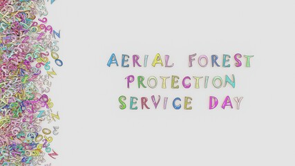 Aerial Forest Protection Service Day