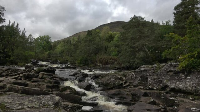 Killin Falls of dochart scotland