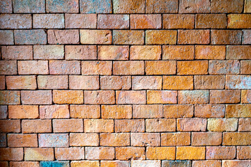 Brick wall for background or backdrop wallpaper for photography