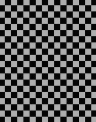 Fototapeta premium illustration - wallpaper checkered pattern color black, with gris background