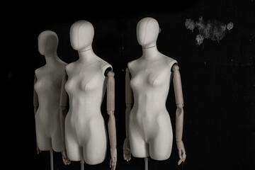 Obraz premium lifeless cloth proofing dummy