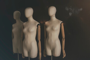 Obraz premium lifeless cloth proofing dummy