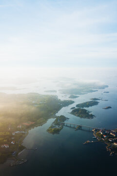 Aerial View Of Islands Above The Clouds