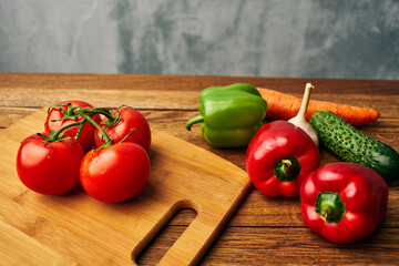 Ingredients fresh food diet health launch nutrition view from above