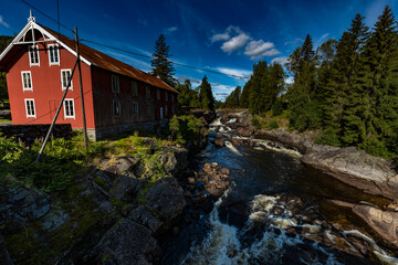 Heddal Mølle Omnesfossen Historic Mill