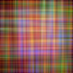 Abstract square multicolored background of blurred vertical and horizontal crossed lines all colors of a rainbow
