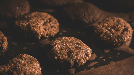 chocolate, food, sweet, dessert, brown, cookie, snack, cake, delicious, baked, truffle, candy, muffin, breakfast, sugar, closeup, gourmet, pastry, tasty, dark, biscuit, cupcake,  cocoa, moody, dark