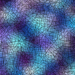 Geometric abstract pattern in low poly style.