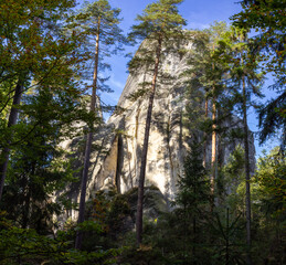 Adrspach, Skalne miasto