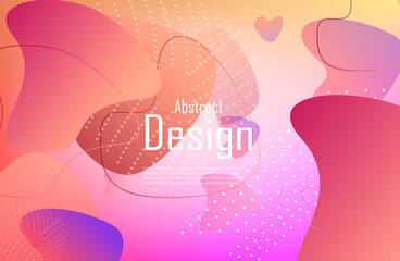 Light liquid background in 3d style. Graphic fluid gradient vector. Creative poster landing page with gradient. Liquid abstract metallic flow.