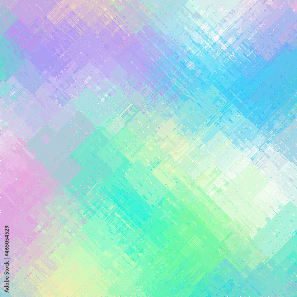 Poster Geometric abstract pattern in low poly style.