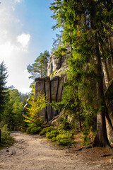 Adrspach, skalne miasto