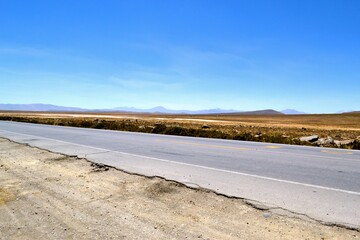 A lonely road to Colca canyon. (Arequipa, Per&uacute;)