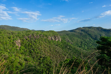 Naklejka premium A vista do mirante das almas, próximo ao Engenho 2 na chapada dos veadeiros
