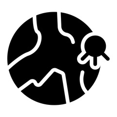 epidemic glyph icon