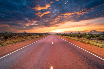 Highway, Outback Australien 