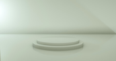 3d mockup podium. Abstract background. Background. 3d render illustration.