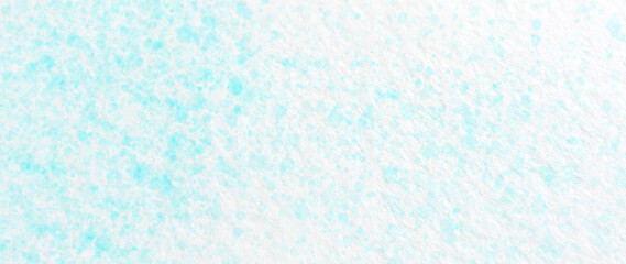 Obraz premium Drops of azure paint on watercolor paper. Abstract texture. Abstract background. 