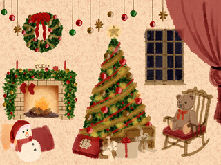christmas room