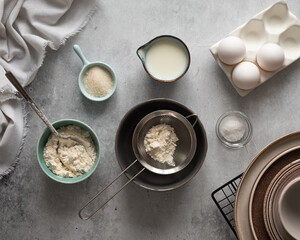 recipe for homemade pancakes with milk
