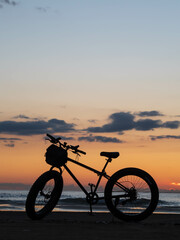 bike on the beach