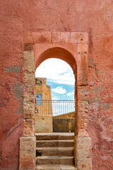 Archway in Roussillon, Luberon, France