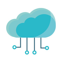 cloud data icon