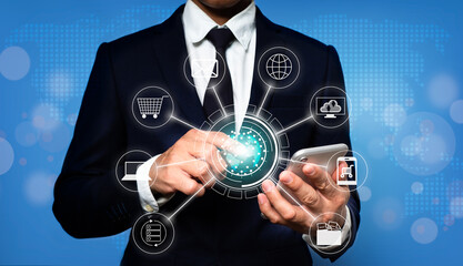 Digital marketing, social media advertising, e-commerce, online shopping, and the IoT (Internet of Things) idea are all examples of digital marketing.