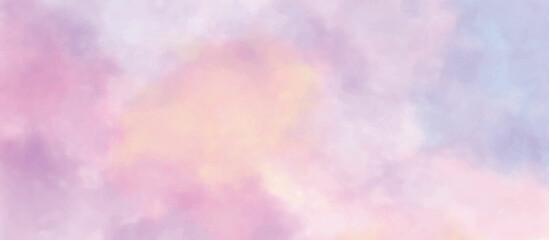 Watercolor paper background. Abstract Painted Illustration. Brush stroked painting.