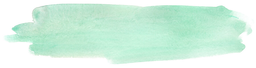 Green spot watercolor background element