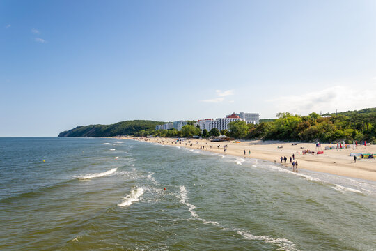  beach in Miedzyzdroje