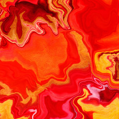 Bright abstract background in style  Fluid art