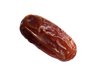 Tasty sweet dried date isolated on white