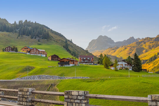 Around Warth in Austria