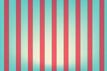 Candy striped wallpaper design with red and green blue background. Christmas art 