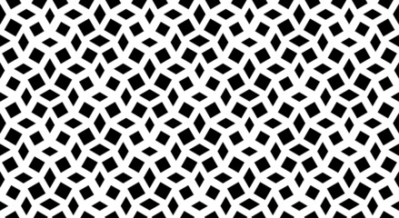 Abstract geometric pattern. A seamless vector background. White and black ornament. Graphic modern pattern. Simple lattice graphic design