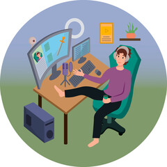 Video game streamer.