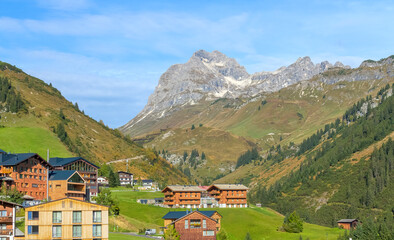 Around Warth in Austria