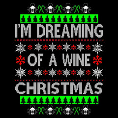 i'm dreaming of a wine christmas
