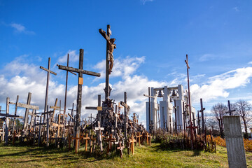 Góra Krzyży w Świętej Wodzie koło Wasilkowa na Podlasiu, Polska © podlaski49