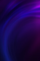 Dark abstract futuristic background. Digital explosion, ultraviolet neon glow, blurred geometric lines.